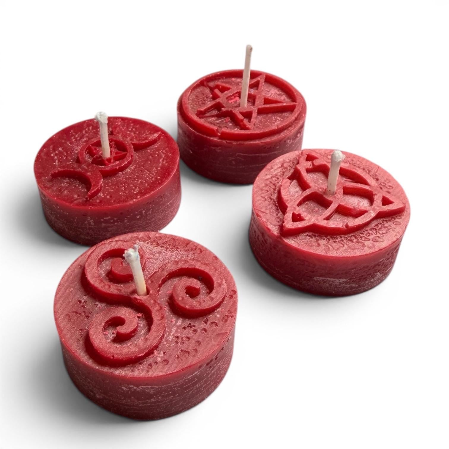Red Intention Candle