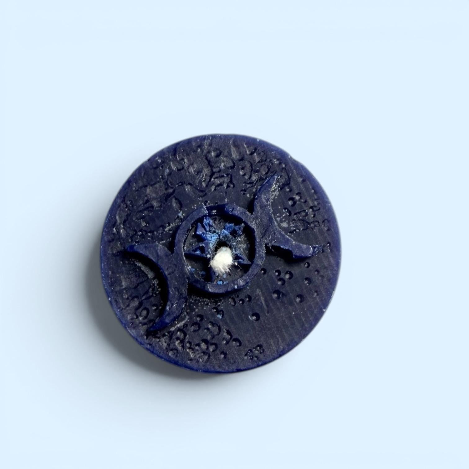 Blue Intention Candle
