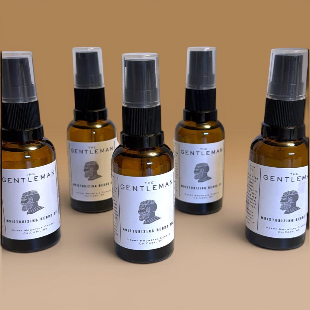 The Gentleman Beard and Mustache Oil