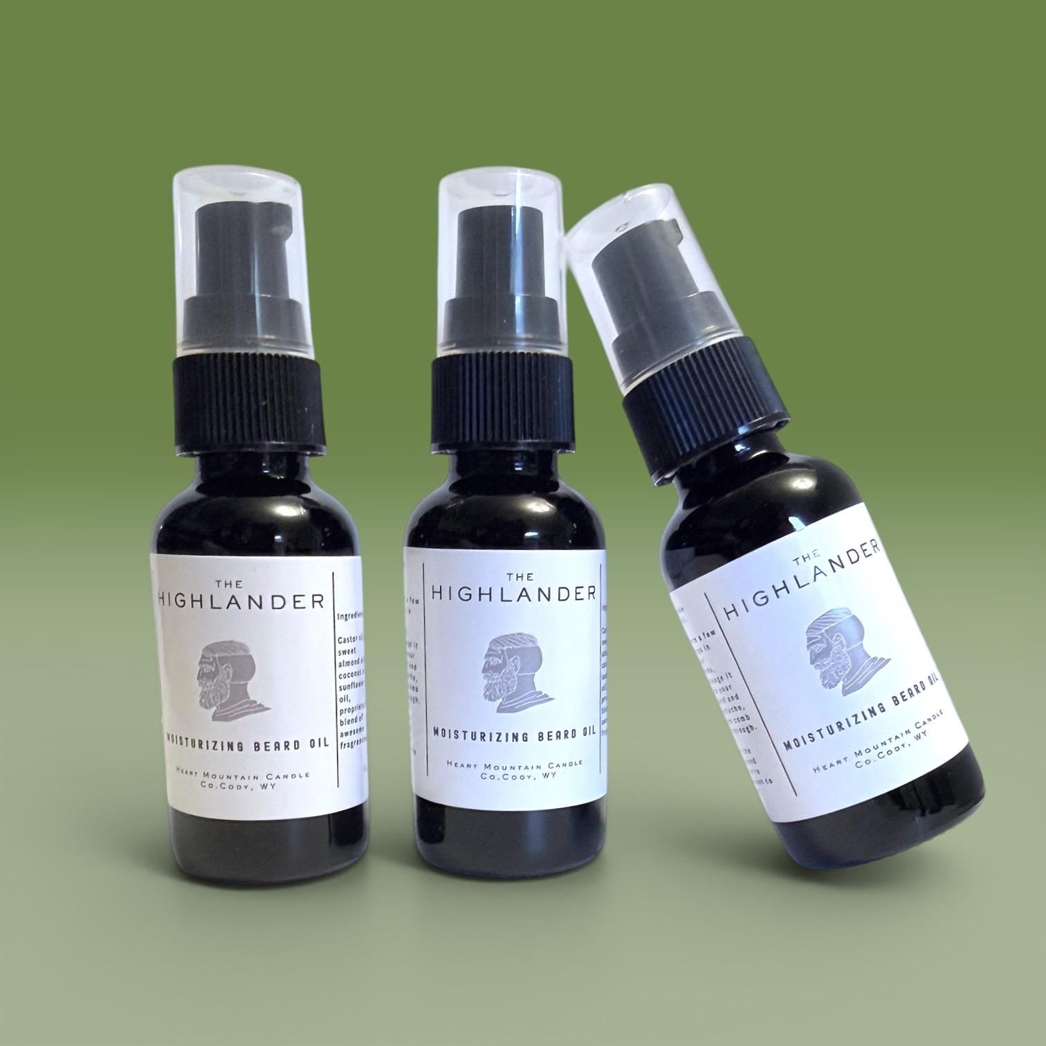 luxury beard oil for men with warm smoky woods scent handcrafted beard and mustache oil inspired by rugged landscapes cedar smoke earth and fireside notes masculine grooming gift for him premium beard conditioner oil designed to soften coarse beard hair reduce itch and hydrate dry skin Fathers Day gift Christmas stocking stuffer birthday gift anniversary gift Valentines Day gift gift for husband boyfriend gift mens self-care gift rugged cabin lifestyle beard care amber dropper bottle