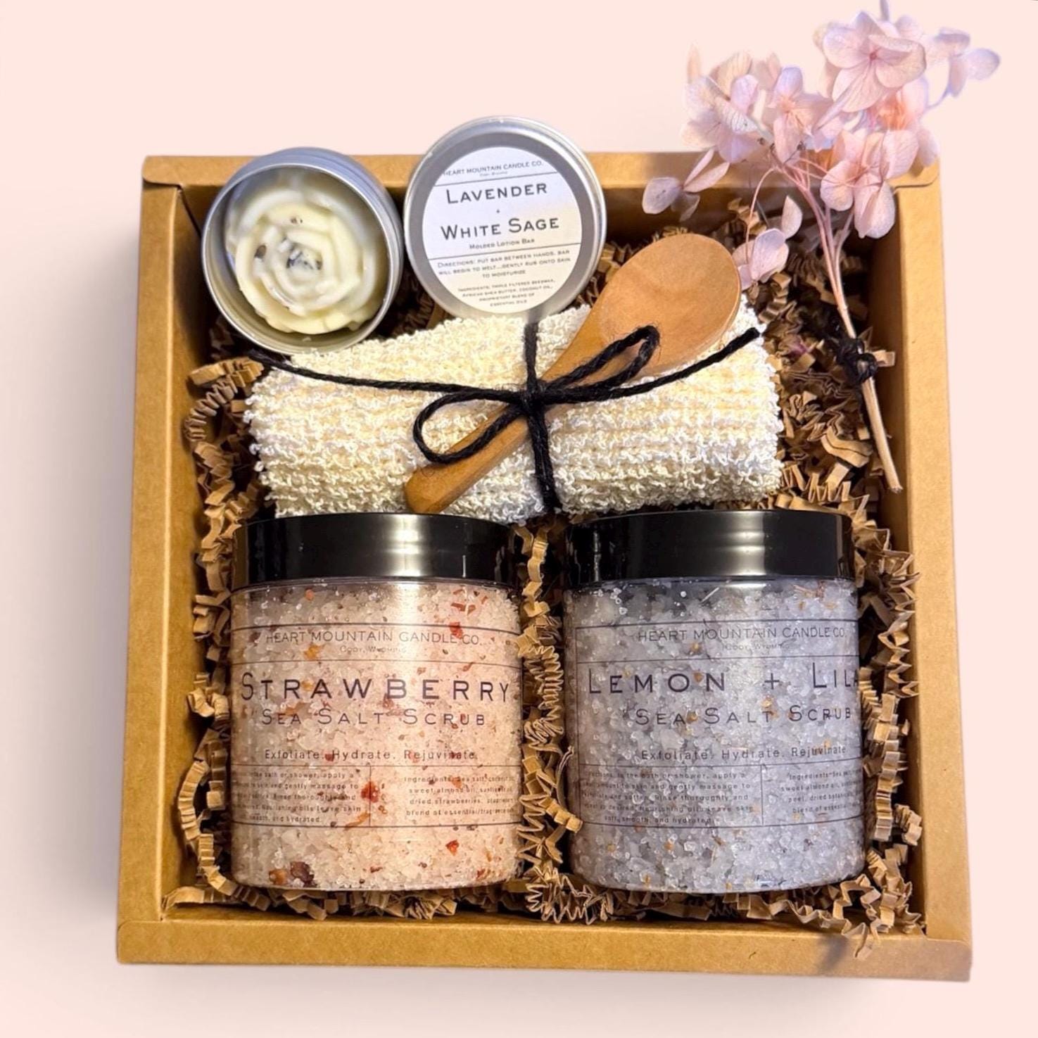 Sweet Shamppoo & Moisture Pack セット Spa Gift Set – Heart Mountain Candle Co