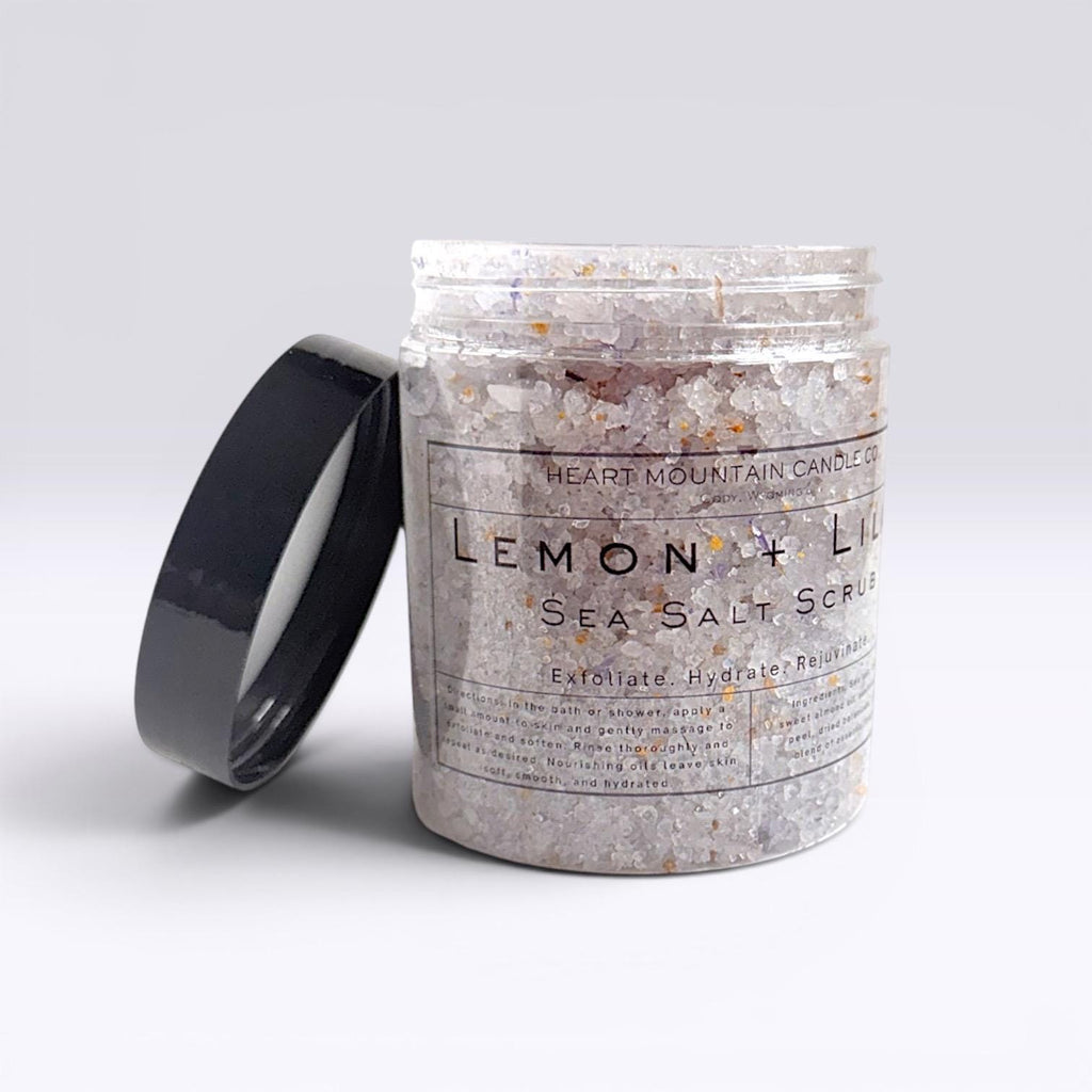 Lemon and Lilac Exfoliating Body Polish