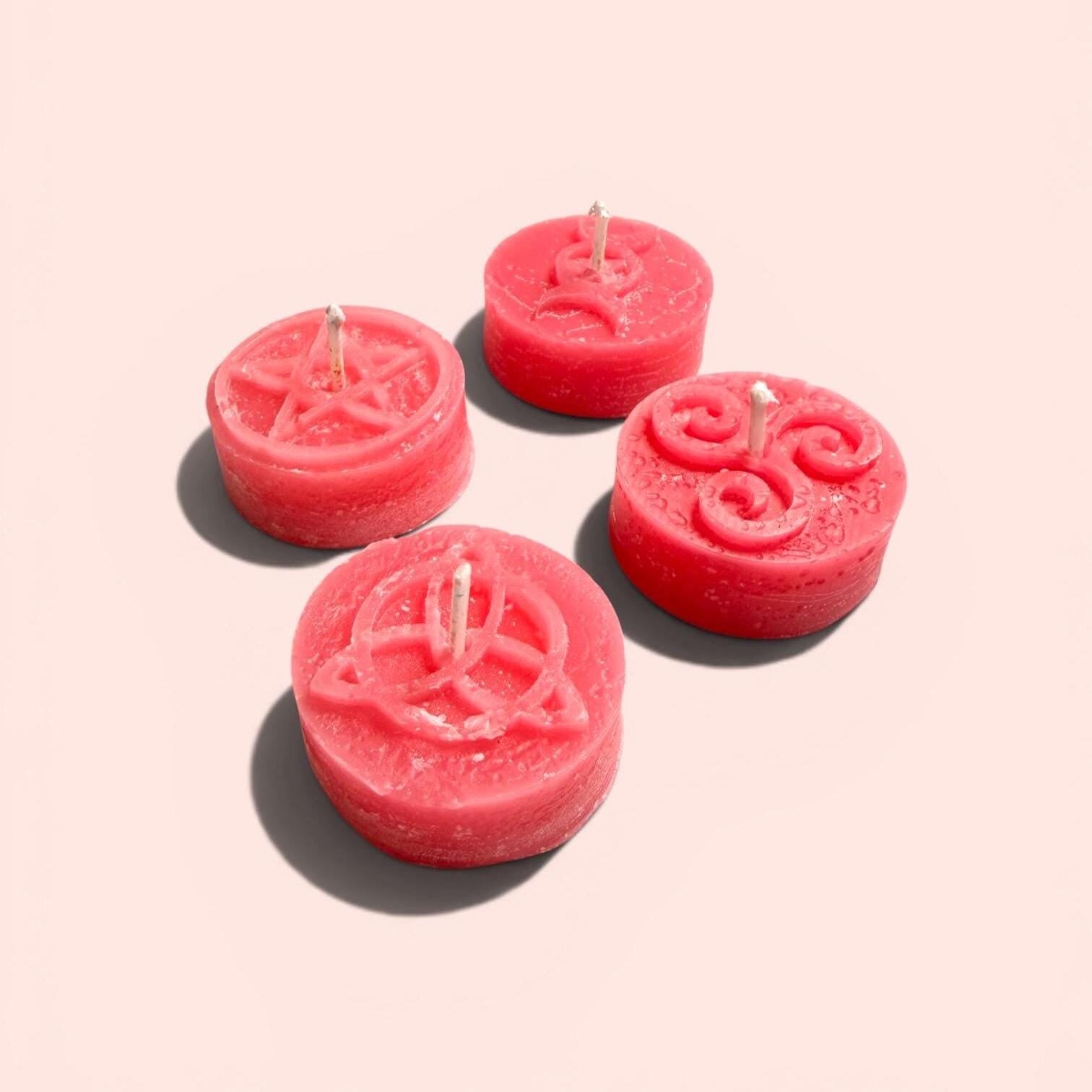 Pink Intention Candles
