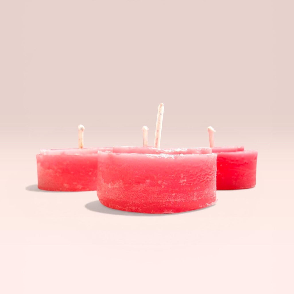 Pink Intention Candles