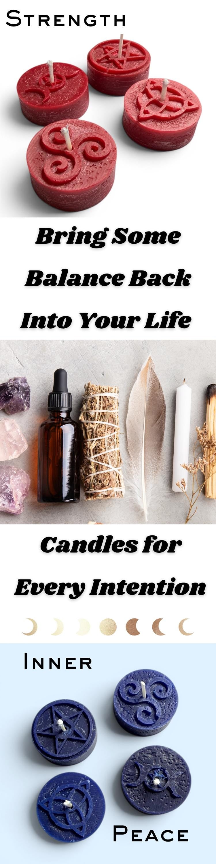 Pink Intention Candles