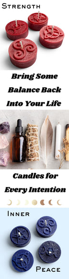 Pink Intention Candles