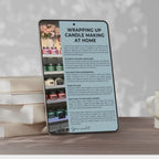 Candle Making 101 Ebook — Beginner's Guide to Candle Making (Digital Download)
