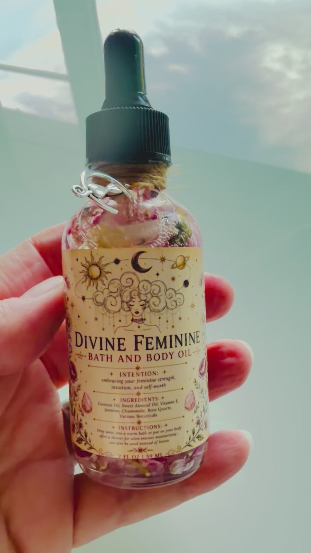 Divine Feminine Bath, Body and Ritual Oil