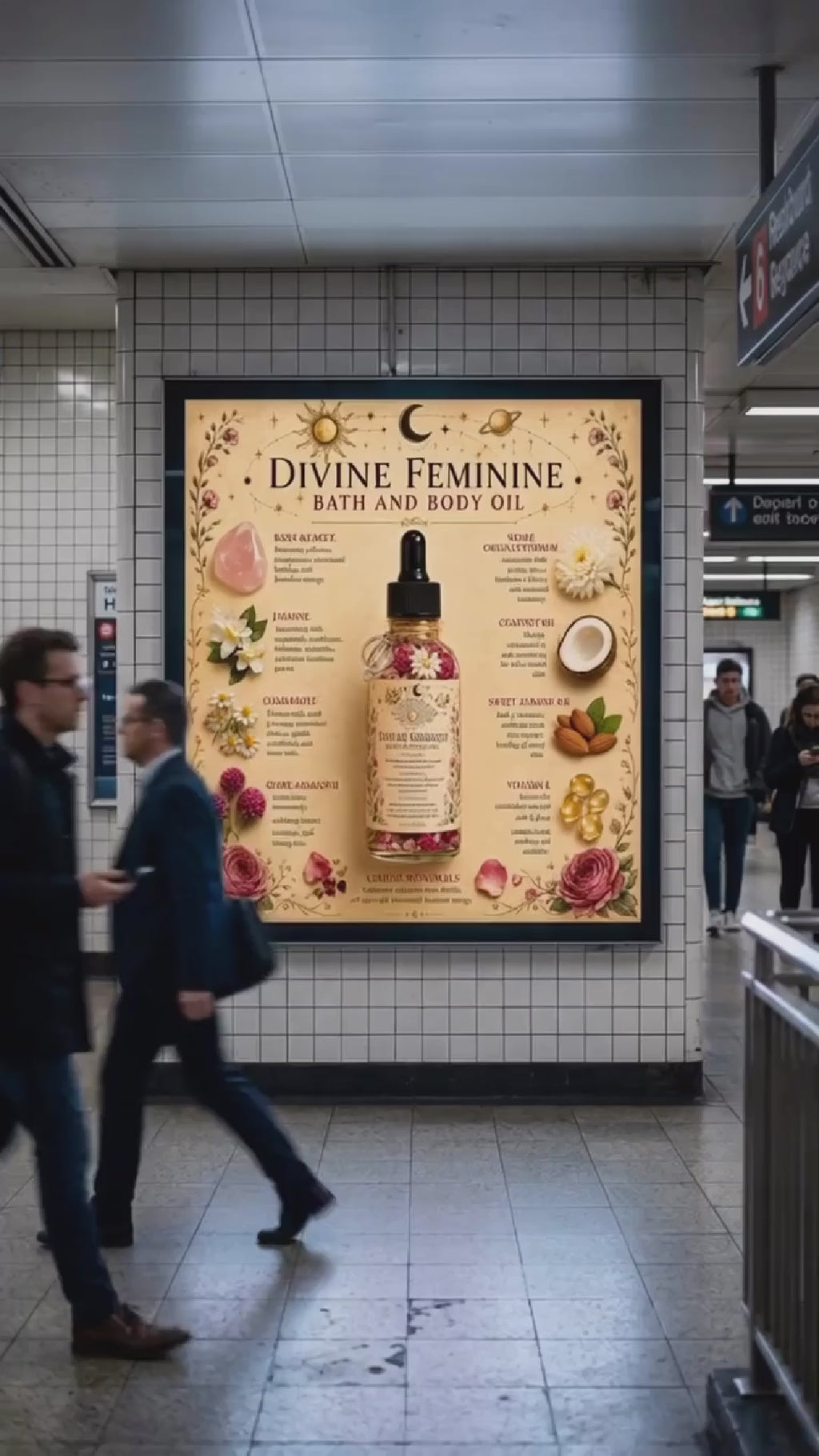 Divine Feminine Bath, Body and Ritual Oil